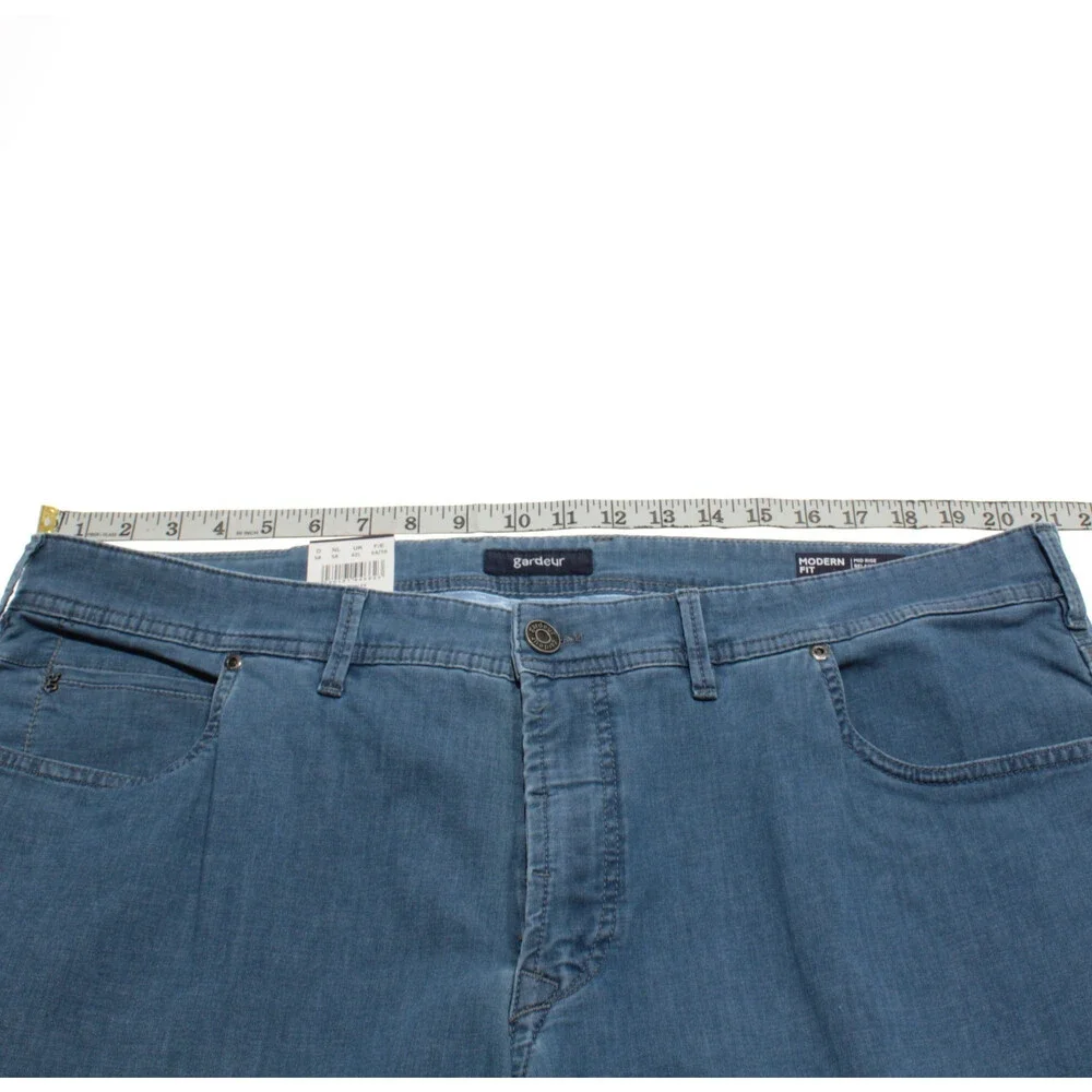 Gardeur NWT Denim Jeans Size 42 US Modern Fit Bradley in Blue Cotton Blend
